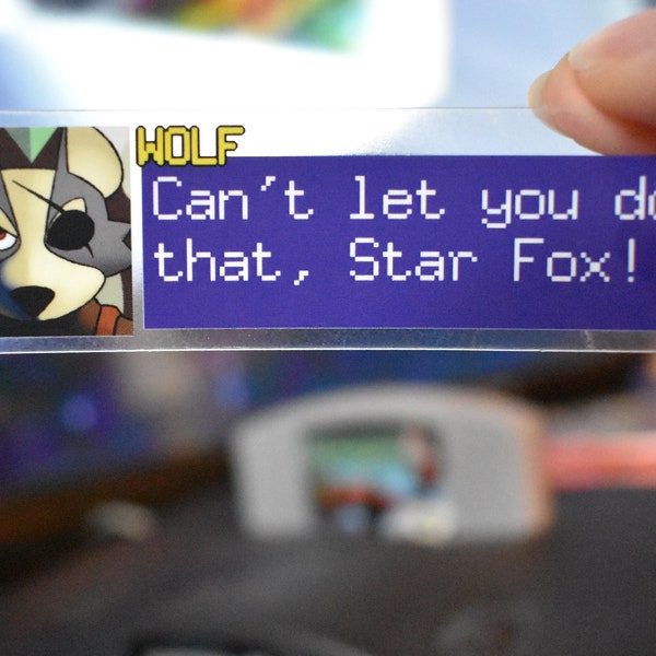 Transparent Wolf Sticker