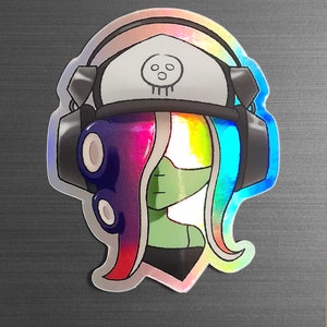 Dedf1sh/Acht Holo Vinyl Sticker