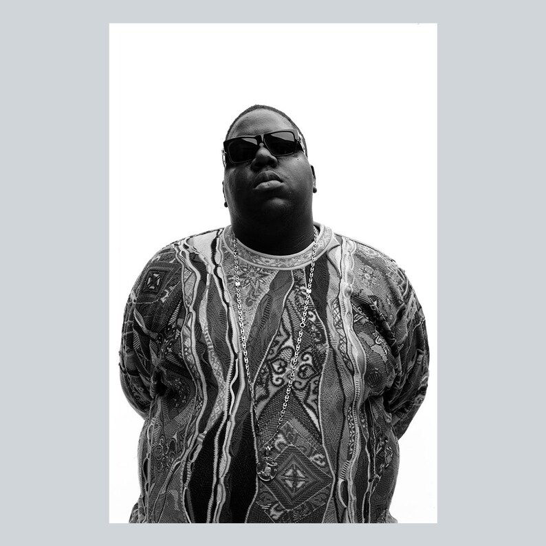 Notorious Biggie Smalls Music Poster Wall Art Room Decor Etsy