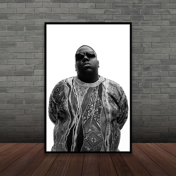 Biggie Smalls Poster Etsy