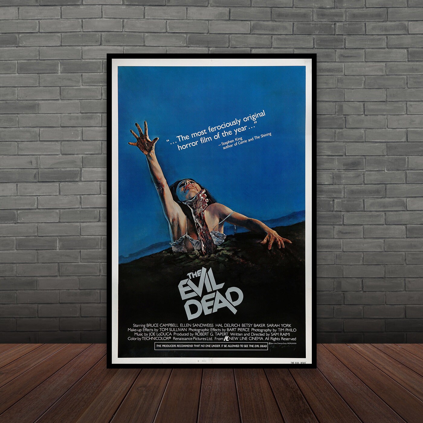 Evil Dead (2013) - Alternative Poster, Nrib_design