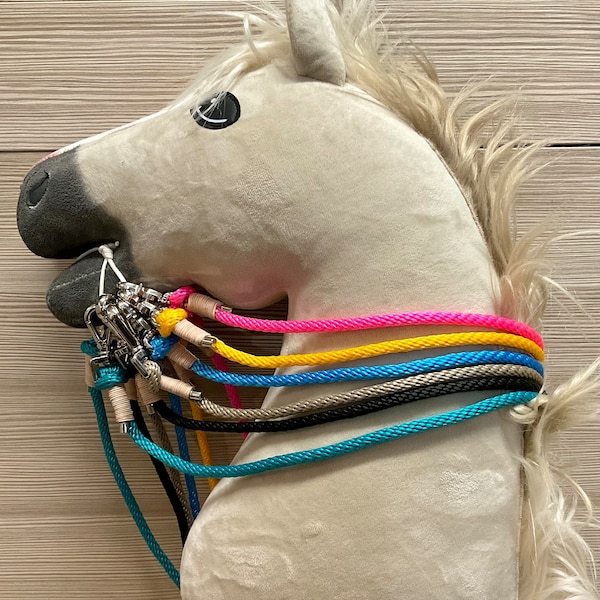 Reins for Hobby Horse, different lengths and colors