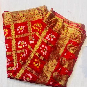 Traditional Bandhani Saree: Shop Authentic Indian Fashion in the USA