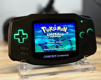 ゲームボーイアドバンス - ゲームボーイアドバンス バックライト パステルグリーンカスタム ゲームボーイアドバンス バックライトモデル（AGS-101）完成品が