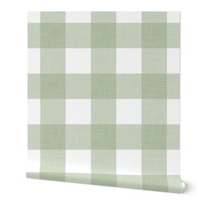 Carta da parati a quadretti, carta da parati verde, carta da parati a quadri, carta da parati per la camera dei ragazzi, carta da parati caratteristica, carta da parati staccabile e incollabile, carta da parati per la cameretta dei bambini