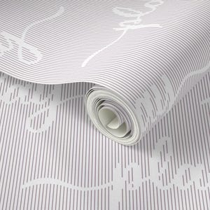 Play room wallpaper, feature wall, nursery wallpaper, purple wallpaper, feature wallpaper, typography wallpaper, removable wallpaper