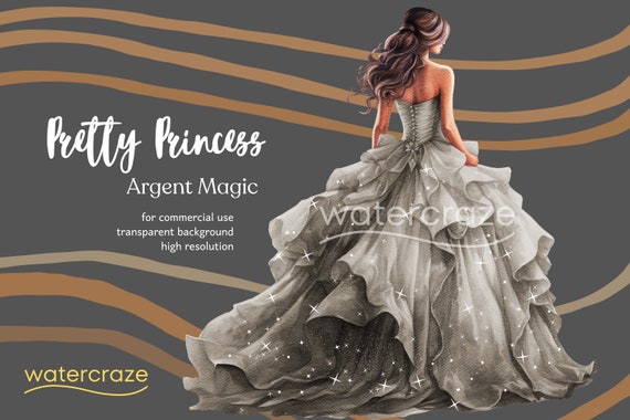 Argent Magic - Silver Gray Quinceaera Princess Clipart - Lucia - Etsy Argent Magic - Silver Gray Quinceaera Princess Clipart - Lucia - Etsy