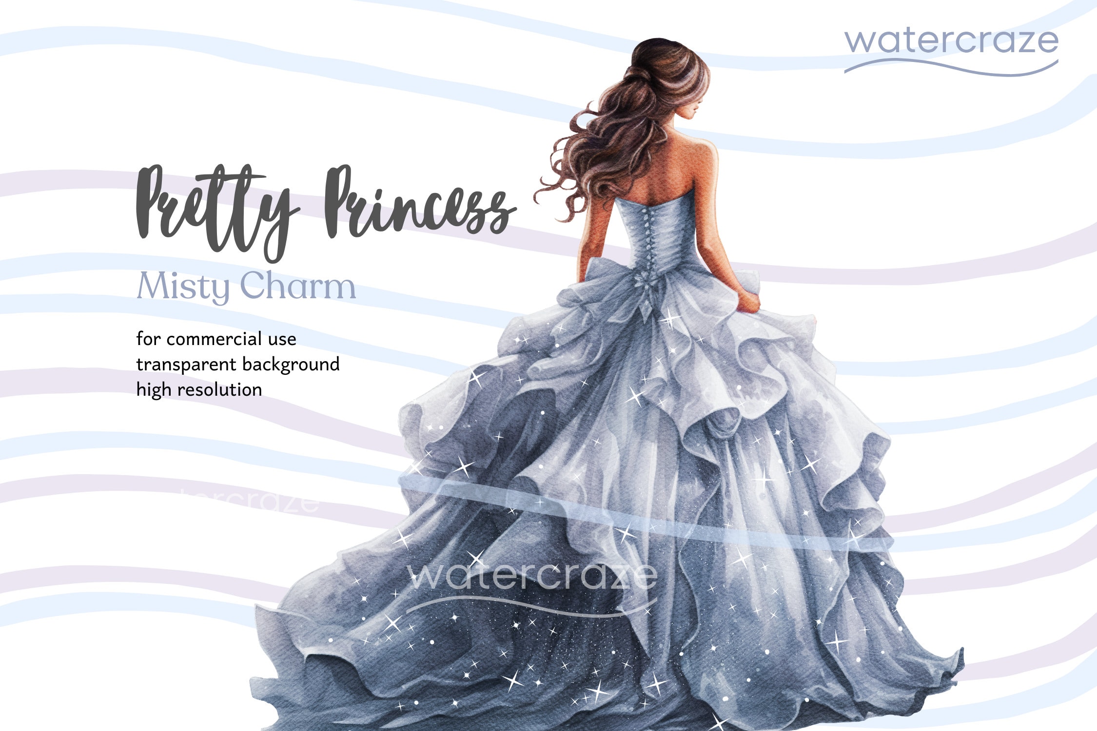 strapless open back dress Disney Princess Toddler Girl Cinderella Naia™ Floral Tulle Dress Bluis main image 1