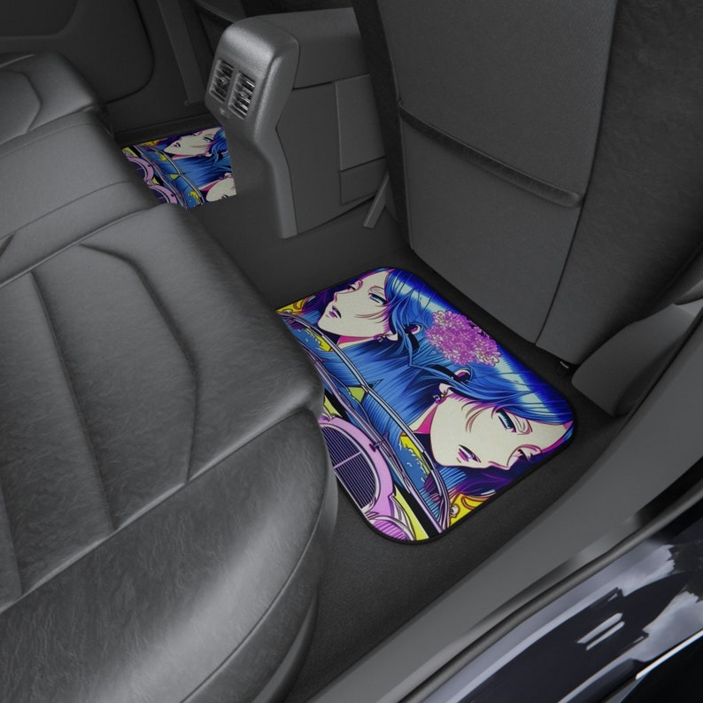Anime Car Mats Ascend Boring Accessories and UPLIFT Your Cars Etsy