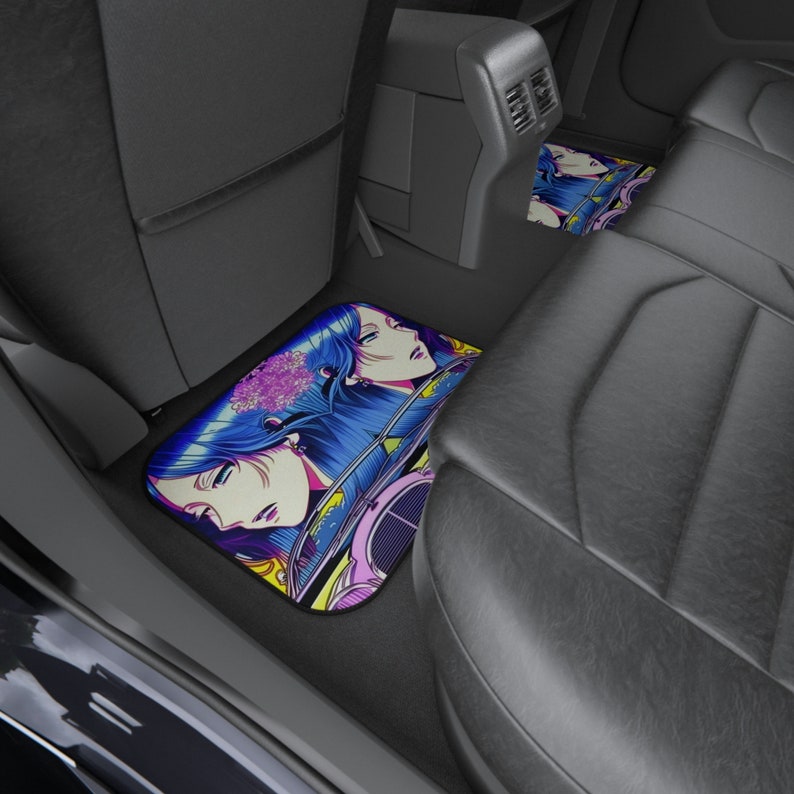 Anime Car Mats Ascend Boring Accessories and UPLIFT Your Cars Etsy