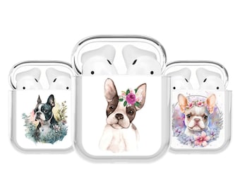 Cute pet Design Headphone Case French bulldog Protective Cover for Airpods 3 2 Pro Galaxy Buds Live Beats Fit Studio WF