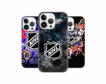 Hockey lovers Phone Case Team game Cover for iPhone 15 14 13 12, Samsung S23 S22 A74 A54 A14, Pixel 8 Pro 7A