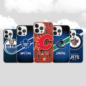 Coque de téléphone Hockey canadien pour iPhone 14 13 12 Pro 11 XR 8 7, Samsung S23 S22 A73 A53 A13 A14 S21 Fe S20, Pixel 7 6A