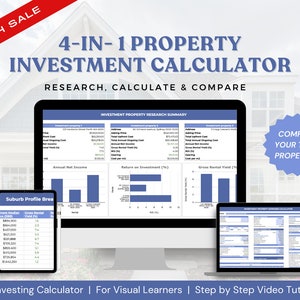 4-in-1 Property Investment Calculator
