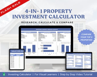 4-in-1 Property Investment Calculator