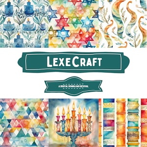 Bat/Bar Mitzvah Digital Paper