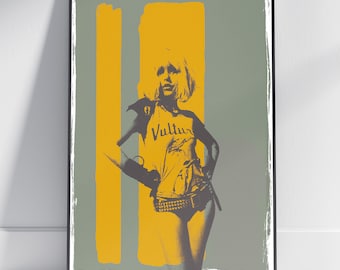 Debbie Harry Pop Art Print - Blondie Singer, Vintage Wall Decor, Blondie Poster