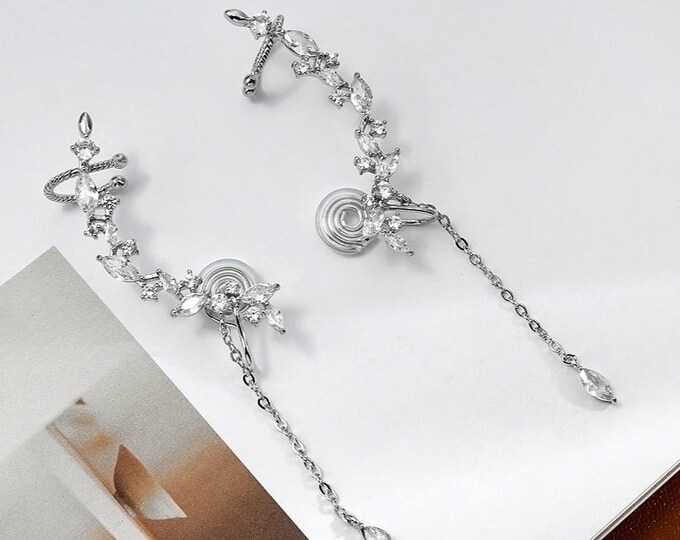 Pearl Clip on Earrings for Women, Lightweight Clipon Earrings