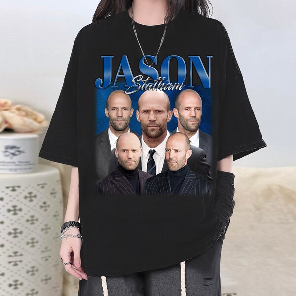 Vintage Jason Statham Character T-Shirt, Jason Statham Tee, Jason Statham Hoodie, Jason Statham Sweater, Jason Statham Sweatshirt