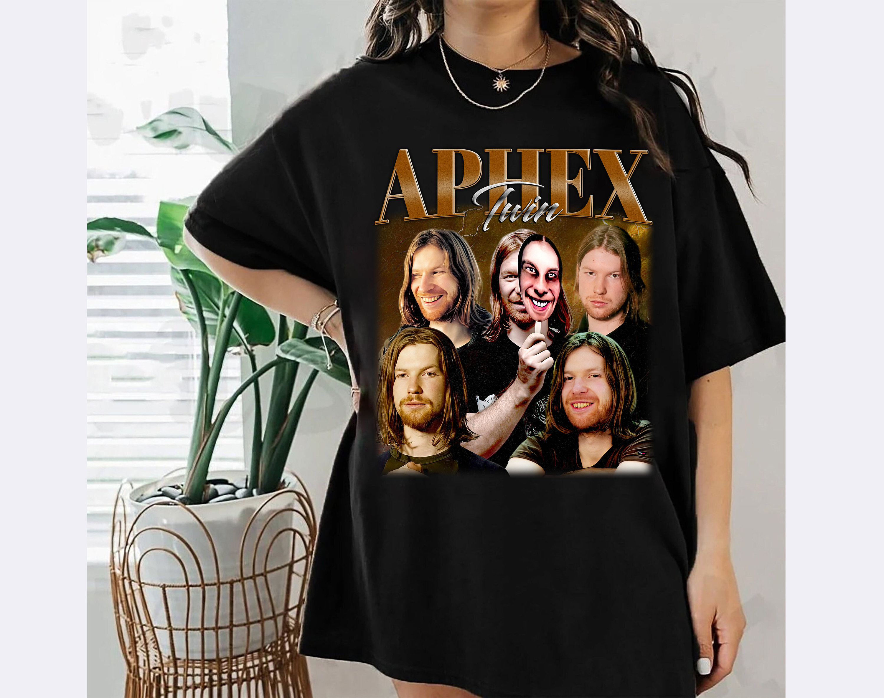 Aphex Twin Shirt Aphex Twin Tshirt Aphex Twin Tee Actor Etsy