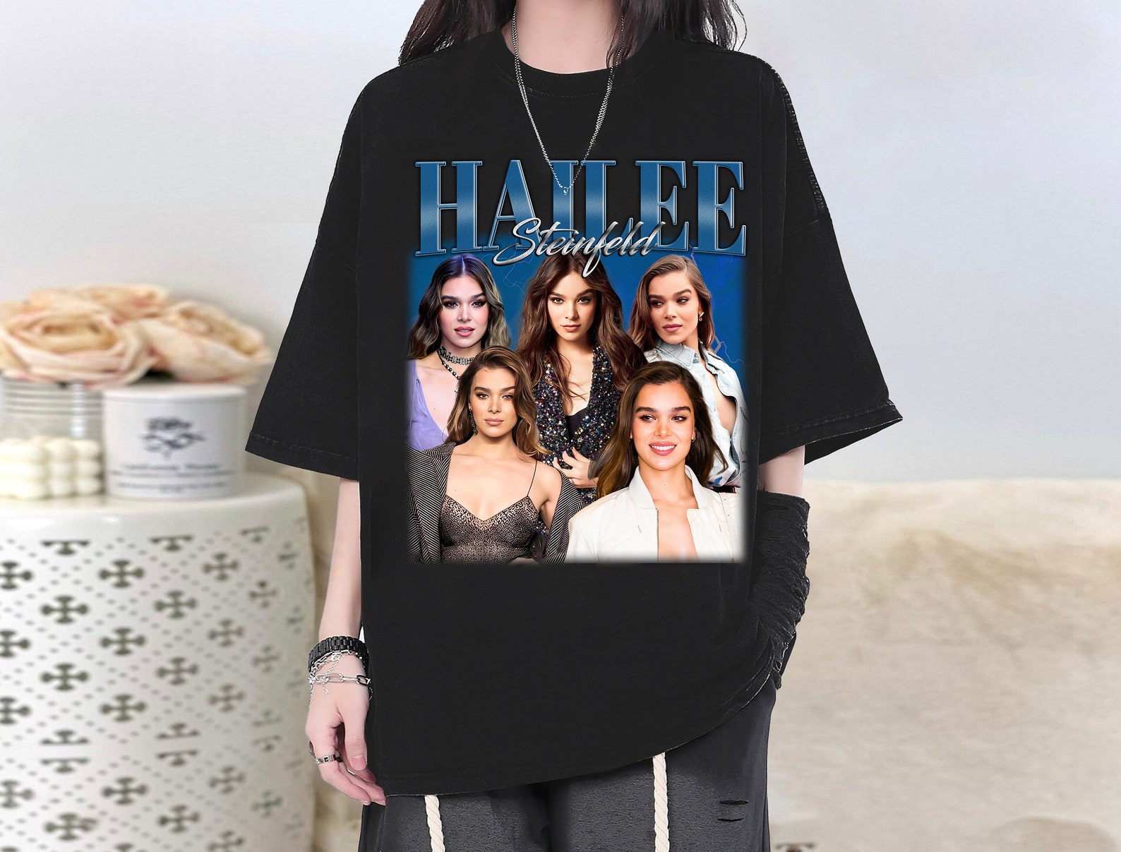 Hailee Steinfeld Actress T-shirt Hailee Steinfeld Shirt - Etsy