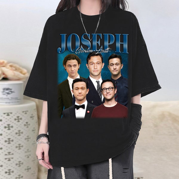 Joseph Gordon-Levitt T-Shirt, Joseph Shirt, Joseph Tees, Joseph Homage, Famous T-Shirt, Casual T-Shirt, New Movie T-Shirt, Vintage T-Shirt