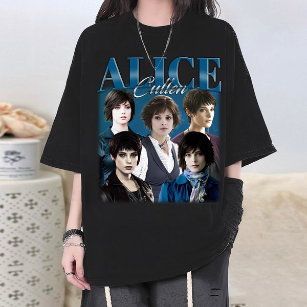 Unisex Alice Cullen Shirt, Alice Cullen T-Shirt, Alice Cullen Tee, Actor Alice Cullen Homage, Alice Cullen Character, Super Star Shirt