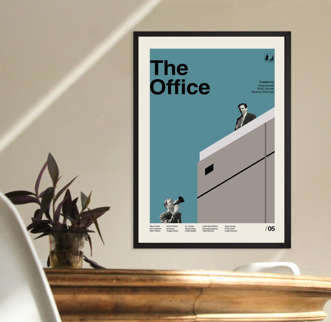 The Office Poster, the Office Poster Print, the Office, Vintage Poster ...