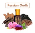 Persian Oudh Attar: Woody Arabic Perfume Oil, Alcohol-Free product logo