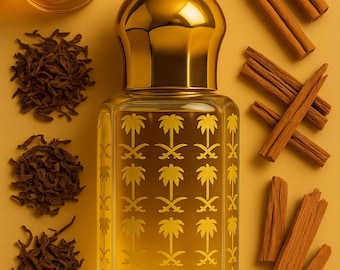 Honey Tabac Perfume Oil: Warm Rum, Tobacco & Vanilla - Alcohol Free