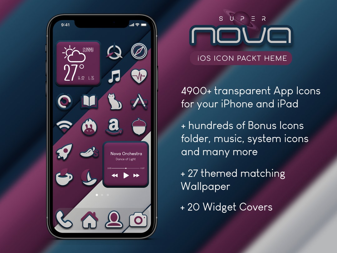 Super Nova | Designer iPhone Icon Pack, Ios Theme, App Icons, Icon Pack ...
