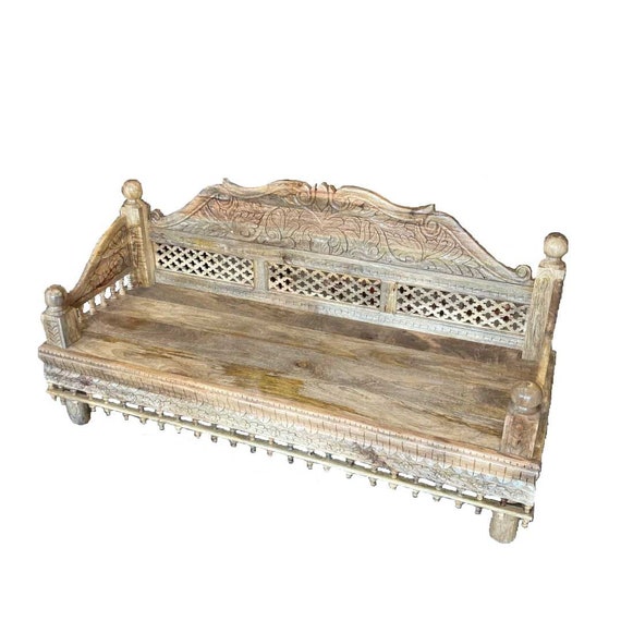 Wooden cheap indian sofa