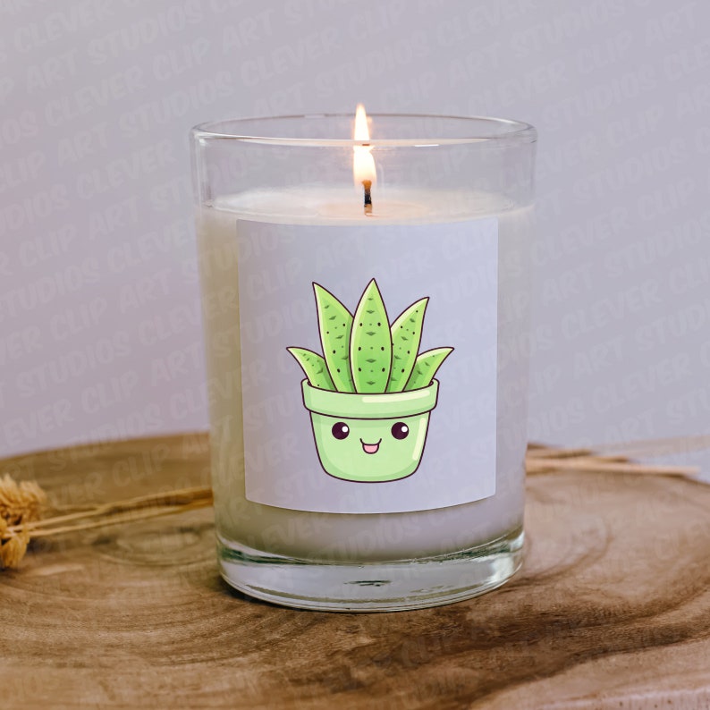 Cute Houseplant Clipart Collection Kawaii Potted Plants PNG Bundle Indoor House Plant Kawaii Cute Potted Indoor Plants Printable Houseplants image 5