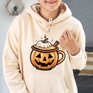 Varm choklad Clipart-paket Varm choklad PNG-paket Söt varm chokladkaka Kopp Mugg Marshmallows Söt Kawaii Nedladdningsbar för chokladälskare bild 4