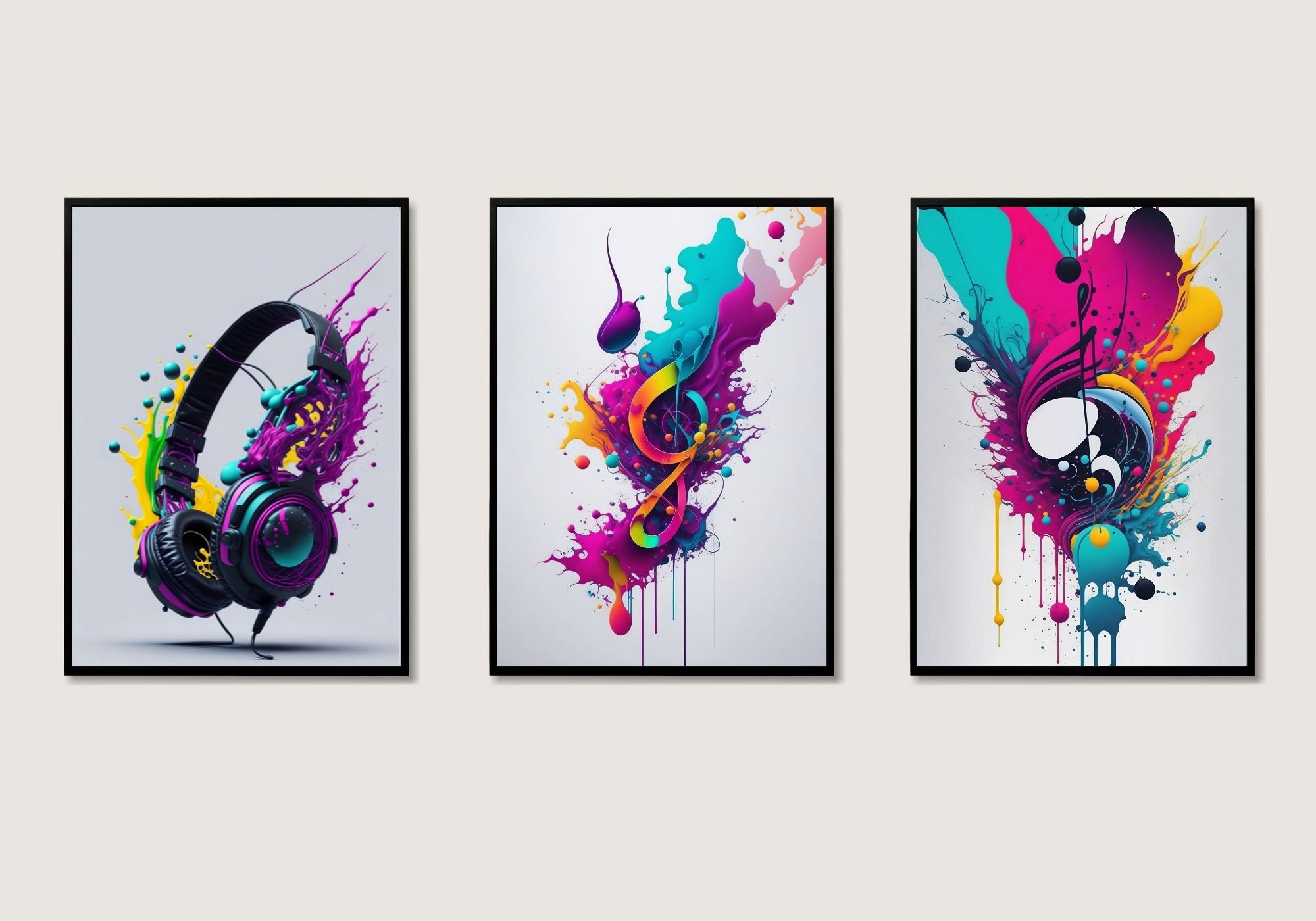 Headphone Abstract