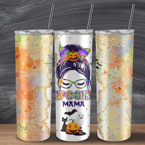 Spooky Mama Tumbler Wrap