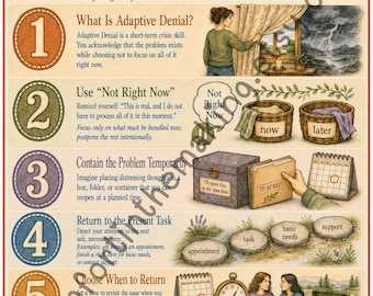 DBT Adaptive Denial Poster | Handout