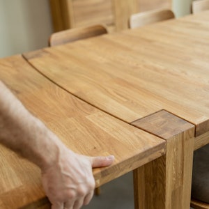 Table à manger extra large 4 ou 5 mètres, table à rallonges en chêne massif, table à manger en chêne, table à rallonge en Chêne Massif, ausziehbarer Tisch image 9
