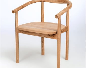 Set von Stühlen aus massivem Eichenholz im skandinavischen Stil - Chaises en chêne massiv