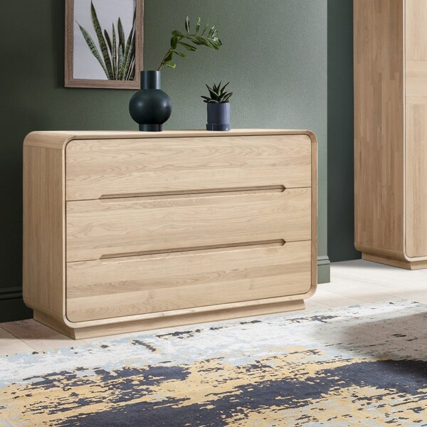 Enfilade moderne en chêne massif, Modernes Sideboard aus massiver Eiche, Buffet moderne en chêne massif, Aparador Nórdico de Roble