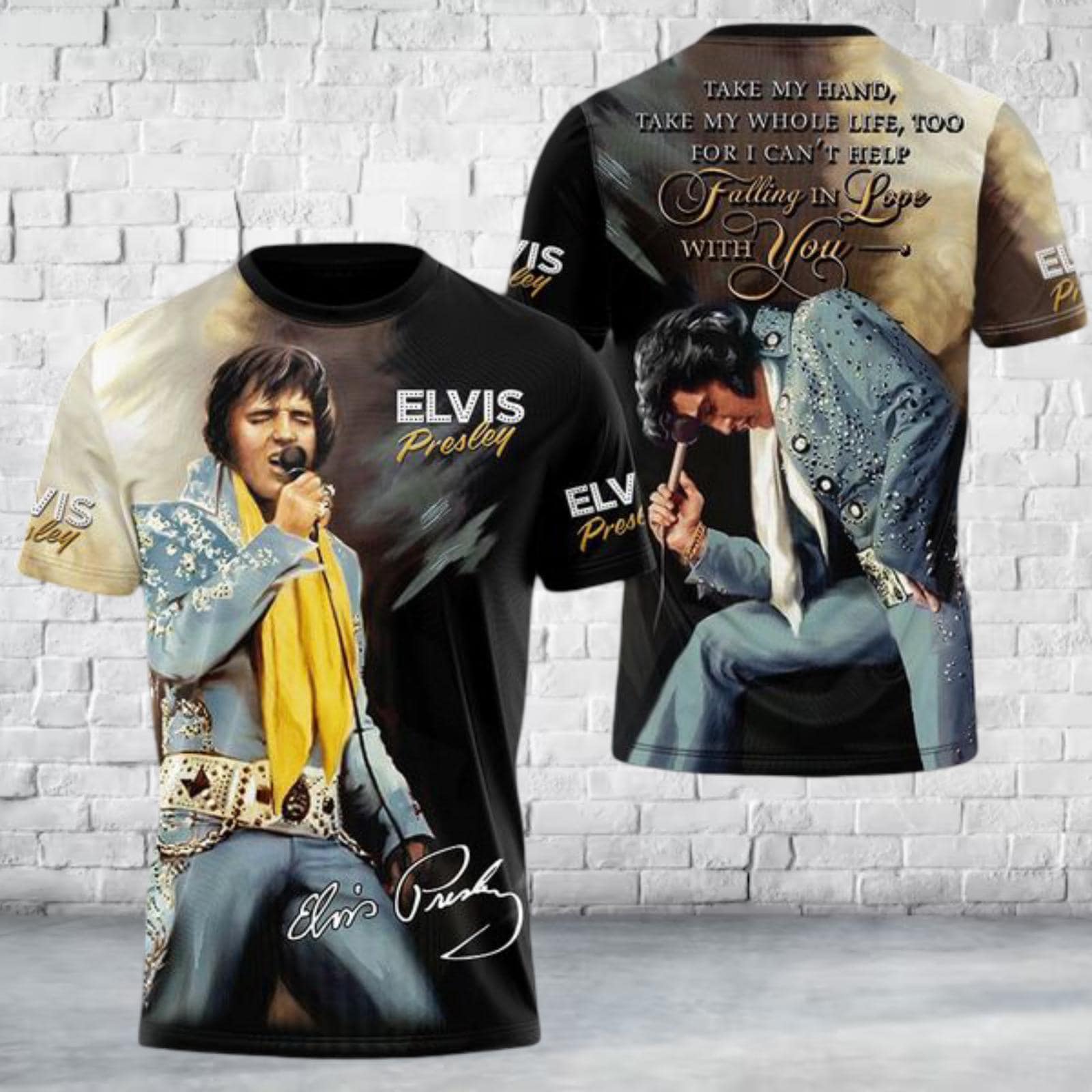 D&G エルヴィス・プレスリー　希少　チューブトップ Unique Elvis Presley T Shirt - Etsy