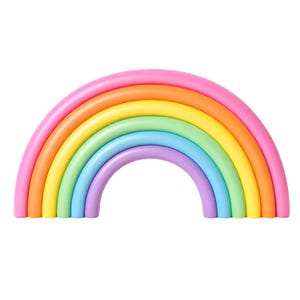 Cute Rainbow Clipart, Pastel Rainbow PNG Instant Download Transparency, Simple Pastel  Rainbow Cartoon Clipart, Kids Rainbow Design