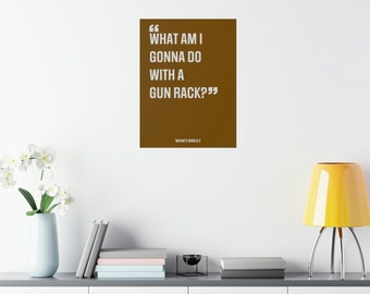 Plakat z cytatem z filmu Wayne's World 2 - Pobieranie cyfrowe - Wydrukowana sztuka ścienna - Pomysł na prezent - Cytaty z filmów