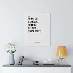Billy Madison Quote Poster - Digital Download - Printable Wall Art - Gift Idea - Movie Quotes
