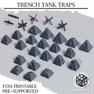 Artillery Emplacement | Trench Crusade | Tabletop Terrain | Wargaming Terrain