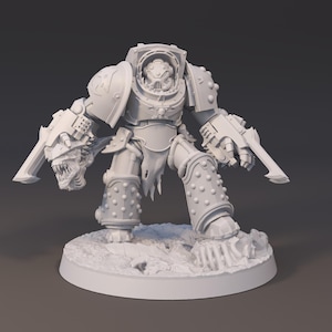 Shark Lord | Tabletop Miniature | Wargaming | 3D Resin Printed