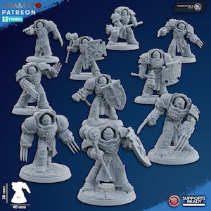 Temple Assault Exterminators | Tabletop Miniature | Ghamak