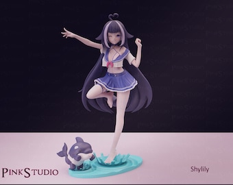 シャチガール バーチャルYouTuber | モデルキット | ガレージキット