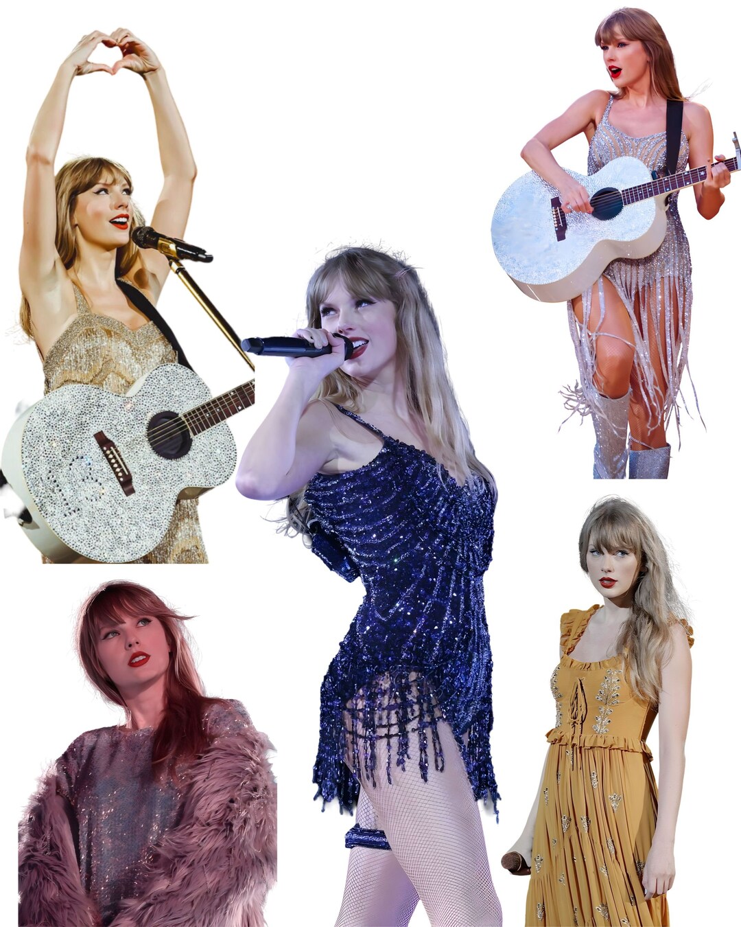 Taylor Swift PNG Collection Digital Singer Graphics, Perfect for ...