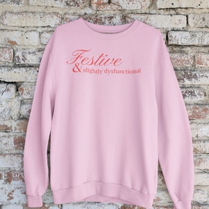 Mental health Christmas Sweatshirt, Trendy Sweatshirt, Gift For Her, Emotionally Drained Sweatshirt,Mental Health, Self Care, Anxiety